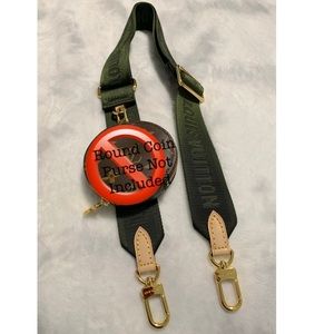 Authentic Louis Vuitton Khaki Bandouliere (Strap)